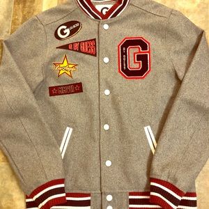 Men’s varsity guess jacket
